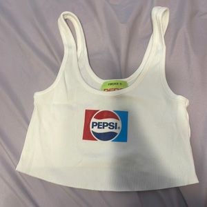 Forever 21 PEPSI crop top